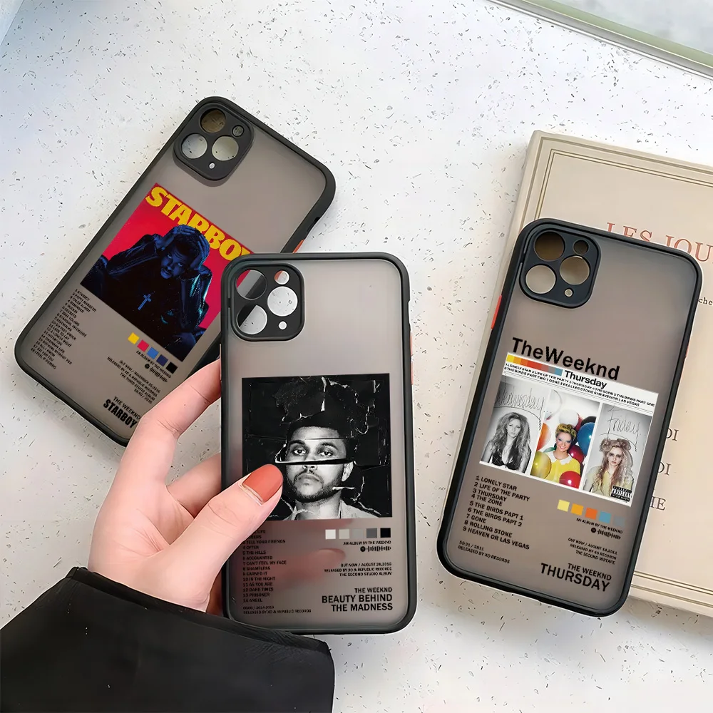 Фото ХИТ ПРОДАЖ: Чехол для телефона The Weeknd Minimalist Poster для Xiaomi Redmi Note 14 13 12 11 11S 10 9T 8 7 Pro Plus 4G 5G, матовый, прозрачный