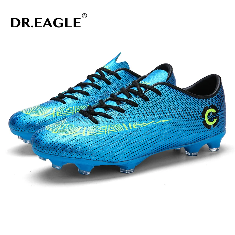 

DR.EAGLE Original Soccer Shoes Men Breathable Outdoor Football Boots Turf Soccer Cleats Football Shoes Chuteira Futebol Big Size