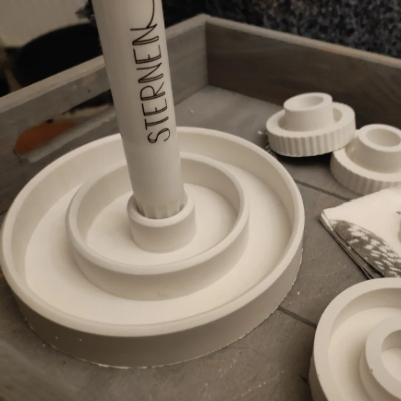 

Хрустальная стойка для губной помады, коробка для хранения, форма, ароматизированный подсвечник, силиконовая форма, подсвечник, гипс, эпокс...