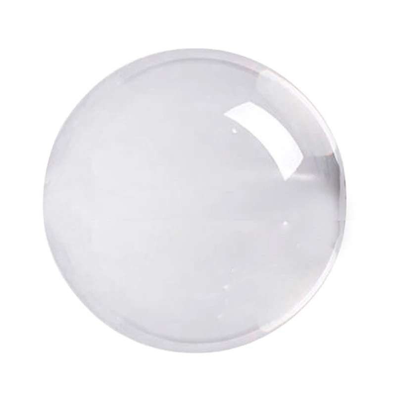

2X Прозрачный цветной стеклянный хрустальный шар фотография Реквизит шар Декор 40 мм