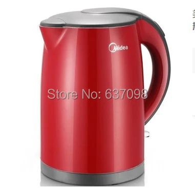 Внешний пластиковый инслойный Электрический чайник Midea WH415E2g из нержавеющей