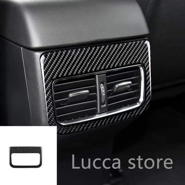 

Углеродное волокно для Mazda CX-5 CX5 KF 2017-2024 внутренний кондиционер AC CD панель переключения передач лампа для чтения крышка отделка наклейка