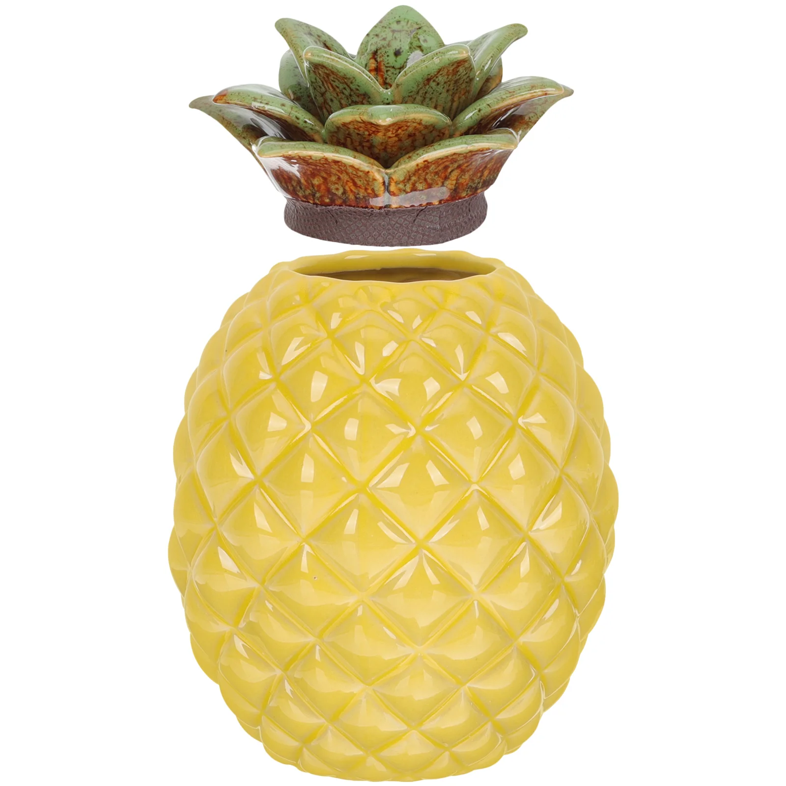 

Storage Kitchen Jar Container Ceramics Tea Ceramic Canister Jars Candy Canisters Cookie Pineapple Condiment Sealedseasoning Box