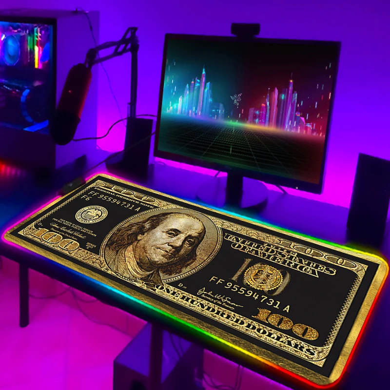 

Коврик для мыши с RGB-подсветкой и светодиодной подсветкой