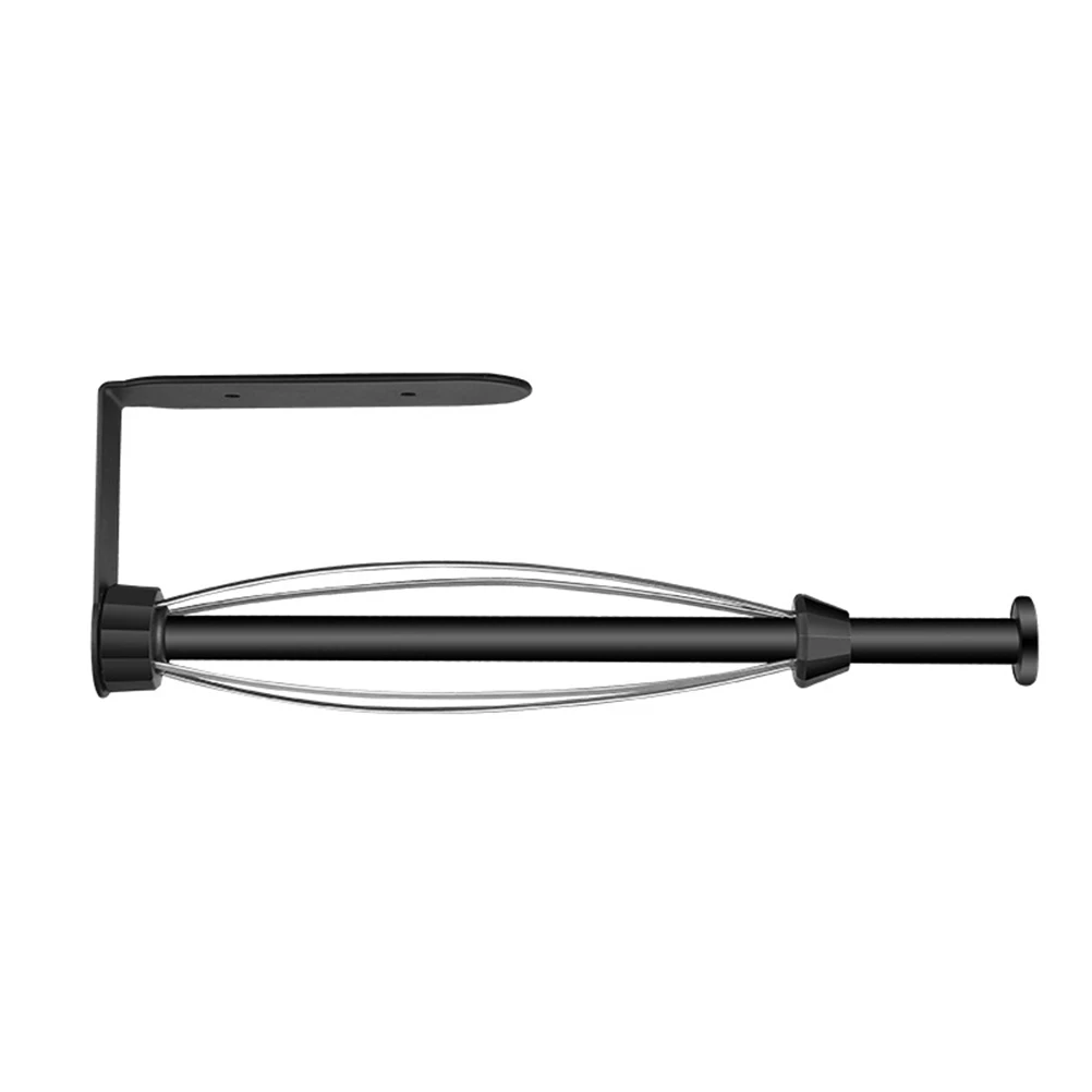 

Stainless Steel Toilet Paper Holder Kitchen Paper Holder Without Holes With Dampers Paper Towel Holder