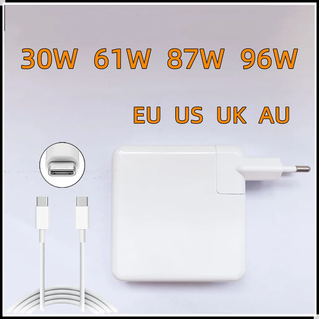 

Адаптер питания для ноутбука, 30/61/87 Вт, 96 Вт, USB Type-C