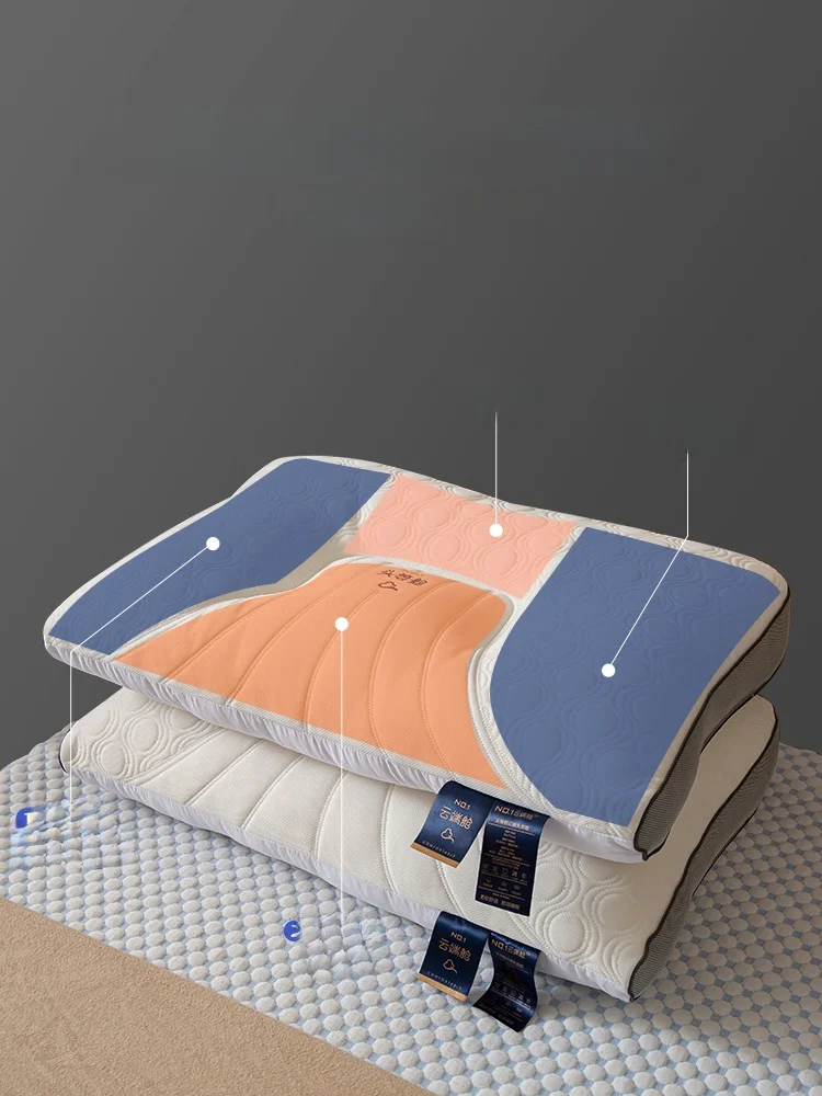 Тайская латексная подушка пара подушек из натурального каучука с эффектом