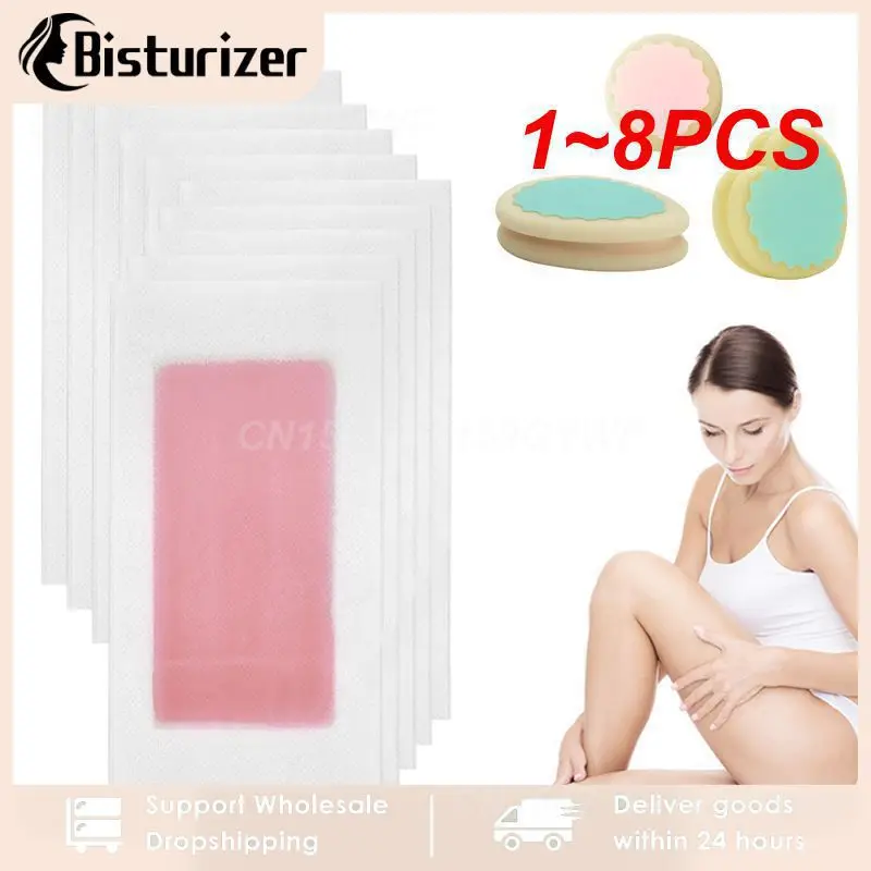 

1-8 шт., безболезненная губка для удаления волос