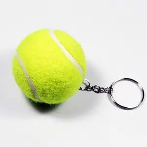 Image for Keychain Creative Artificial 3D Tennis Ball Pendan 