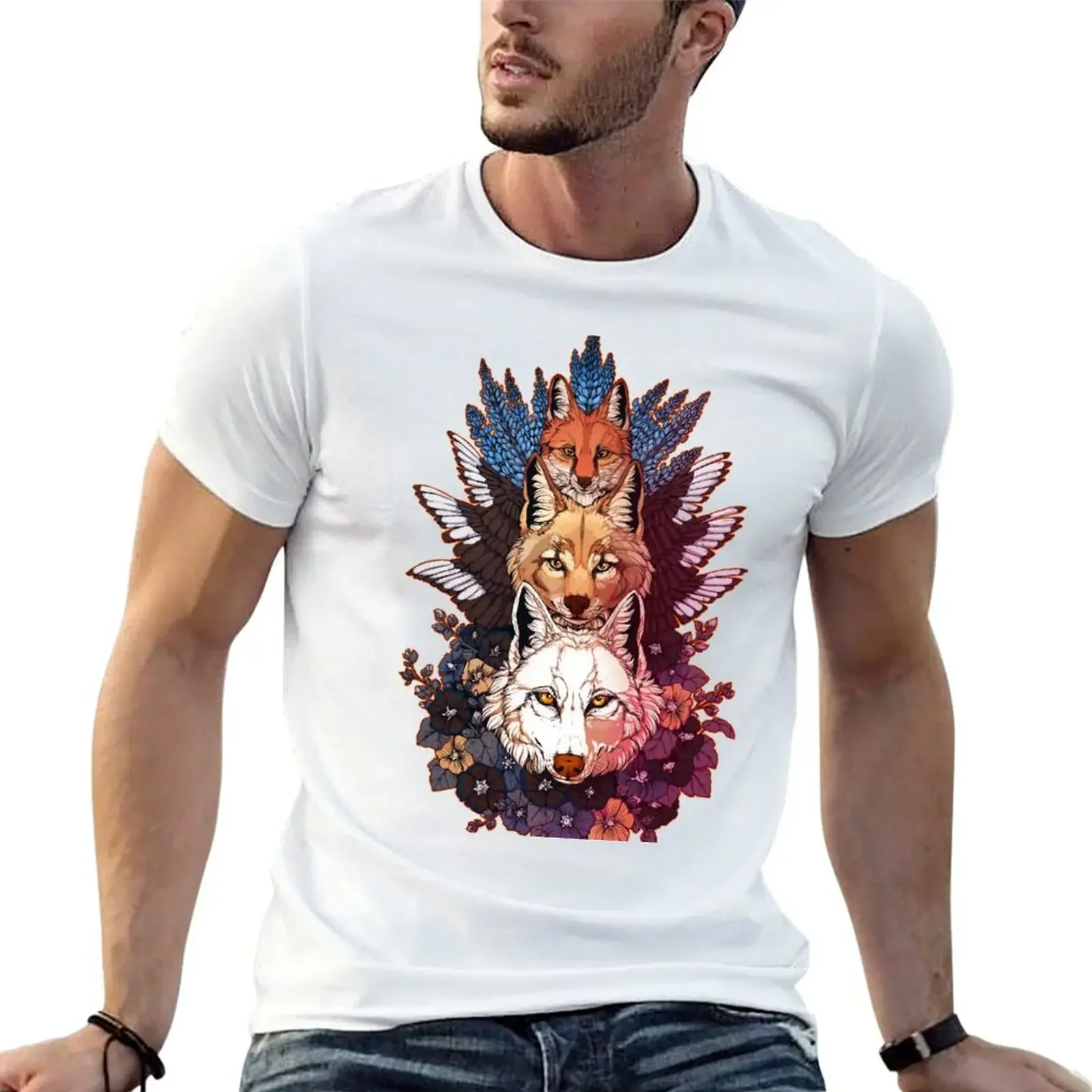 Футболка Heraldry Canidae винтажные футболки для мальчика топы больших размеров с