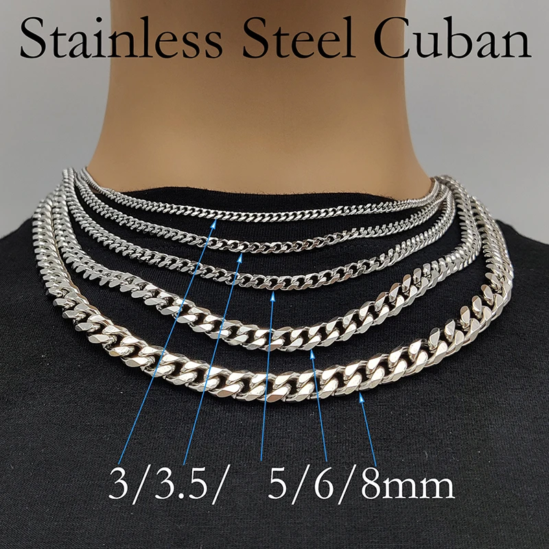 Цепочка из нержавеющей стали 10-футовая