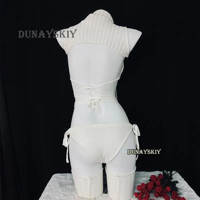 Аниме BOCCHI THE ROCK Косплей Gotoh Hitori Костюм Женский Сексуальный Черный Свитер Боди Socsk