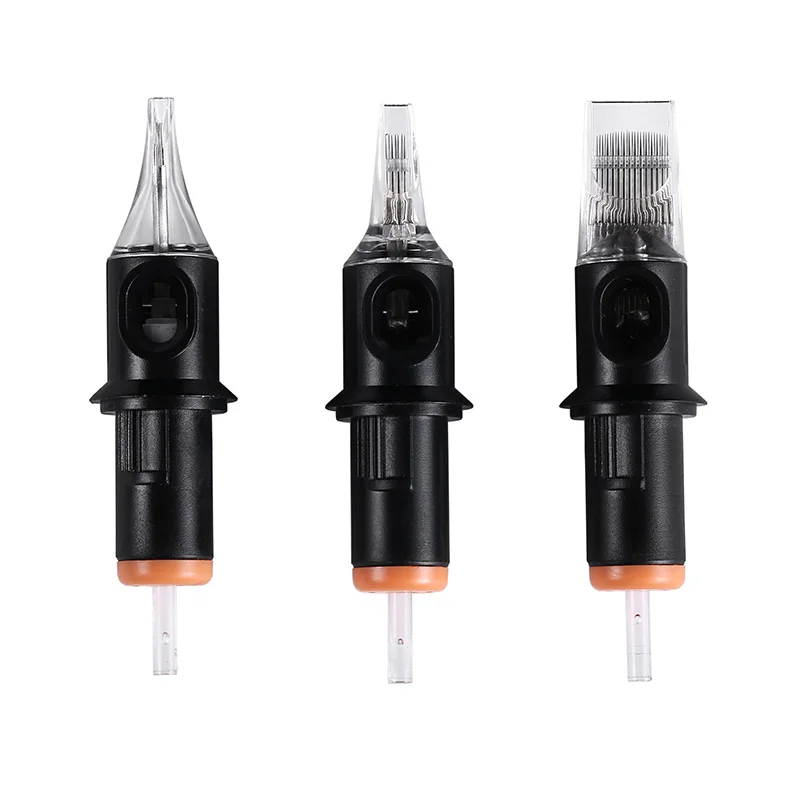 100 шт. стерилизованные тату-картриджи 1 3 5 7 9 11 13 14 15 RL RM RS M1 для тату-машинки