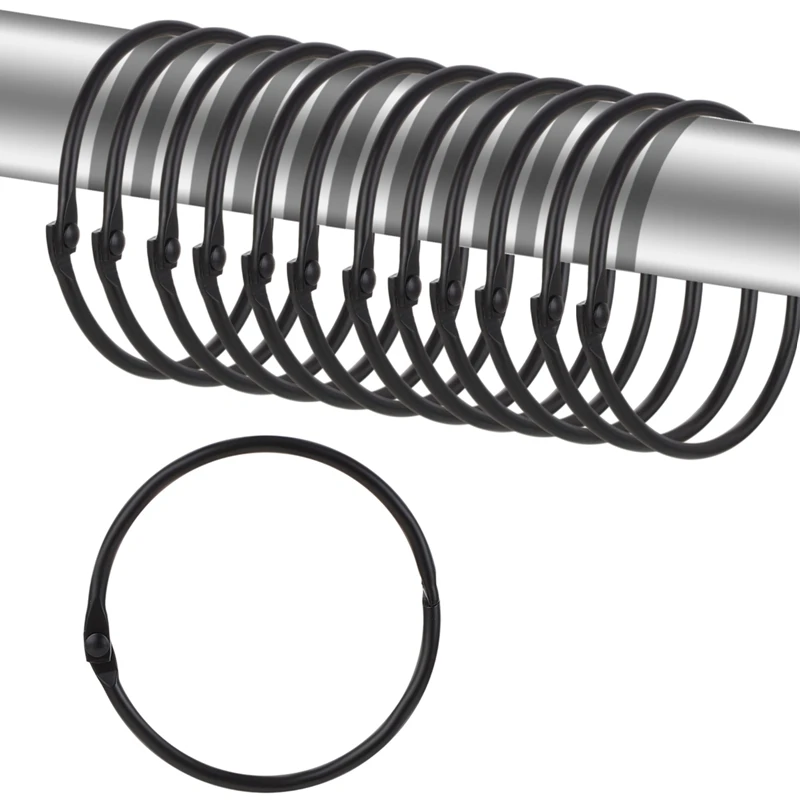 12 шт./набор открытые кольца для занавесок 50 мм