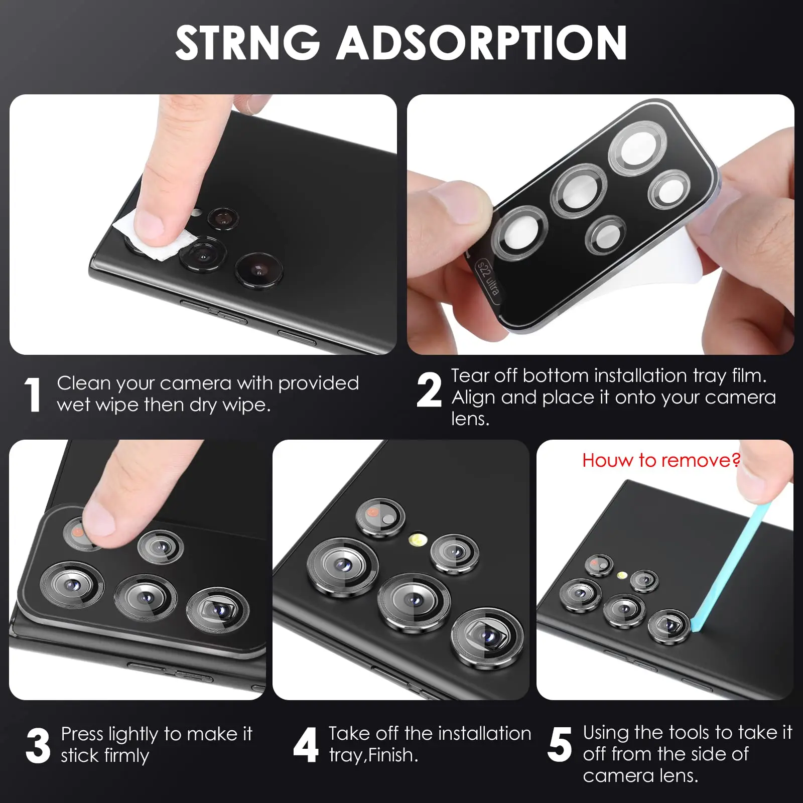 jmuytop protector camera for samsung galaxy s22 ultra aluminum alloy metal with tempered glass full cover camera lens protector free global shipping