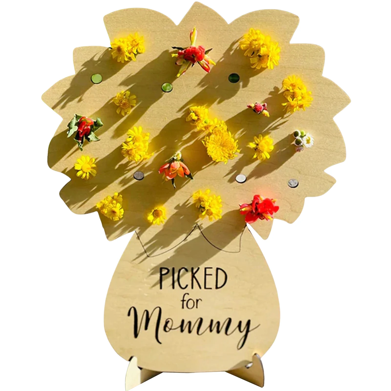 

DIY Flower Holder Cute Shape Flowers Holder Bundle DIY Flowers Holder Gifts For Mommy From Kids Home Decoration Flowers Not