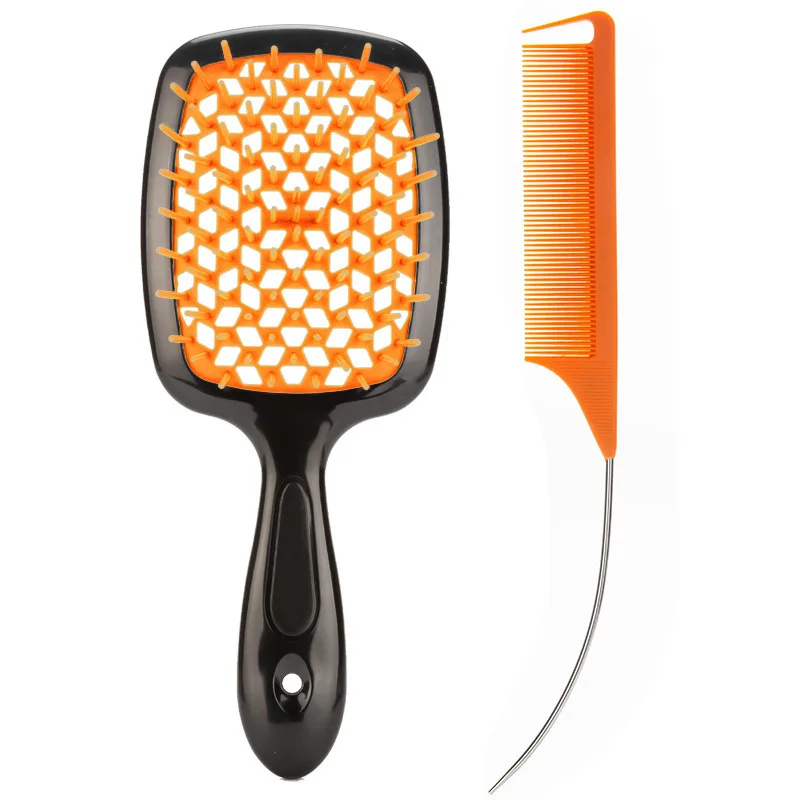 

1pcs Scalp Massage Wide Teeth Air Cushion Combs Women Hair Massage Scalp Brush Hollowing Out Home Salon DIY Combs Hairdressing