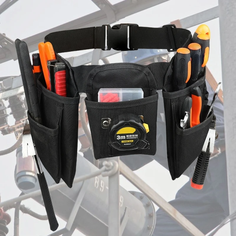 Сверхмощный пояс для инструментов рабочий фартук сумка с быстросъемной пряжкой