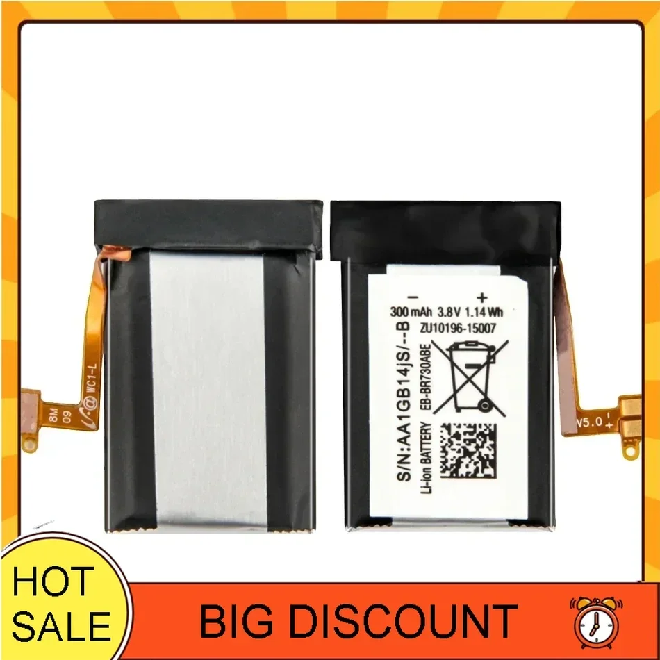 Сменный аккумулятор EB-BR730ABE для Samsung Gear Sport SM-R600 S2 3G R730 SM-R730A R730V SM-R730S SM-R730T SM-R735T Часы 300