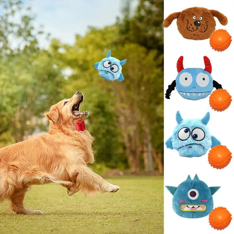 

Pet Dog Toy Interactive Rubber Dog Ball Bite Resistant Outdoor Training Toy Puppy Chewing Cleaning Tooth Toys Pet Supplies