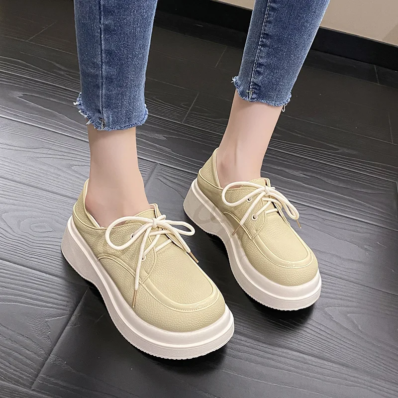 

Women Pumps 2022 New Gothic Women's Shoes Round Toe Platform Lolita Mary Jane Flats Women Spring Autumn Classic Fashion Loafers