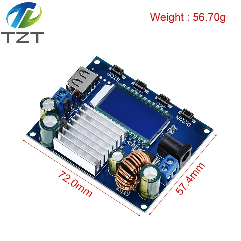 Регулируемый Модуль питания постоянного тока SK35L 0 6-30 в 4 а 35 Вт 5 6 9 12 В 24 Boost/Buck CC CV