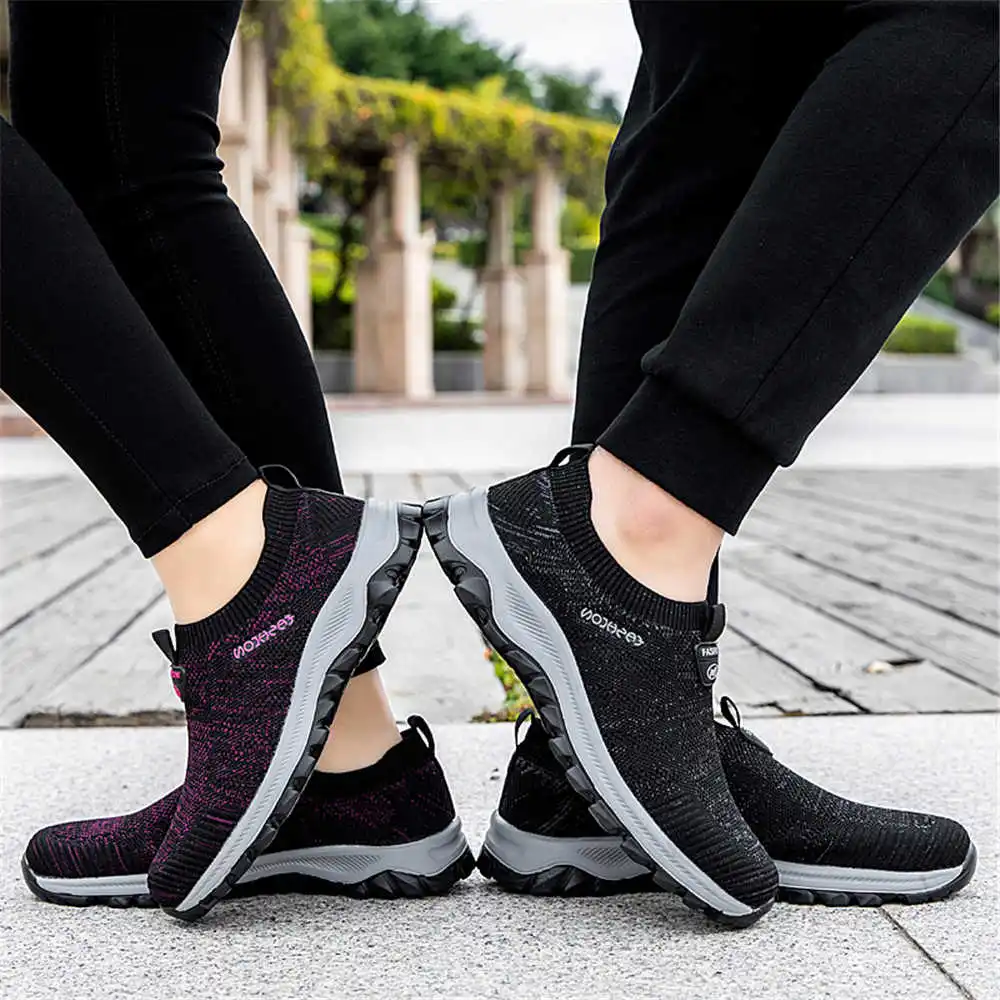 

Женские черные кроссовки размера плюс ete, спортивная обувь для бега, женская обувь, летняя обувь 2023, Модные женские кроссовки с плоской подошвой YDX1