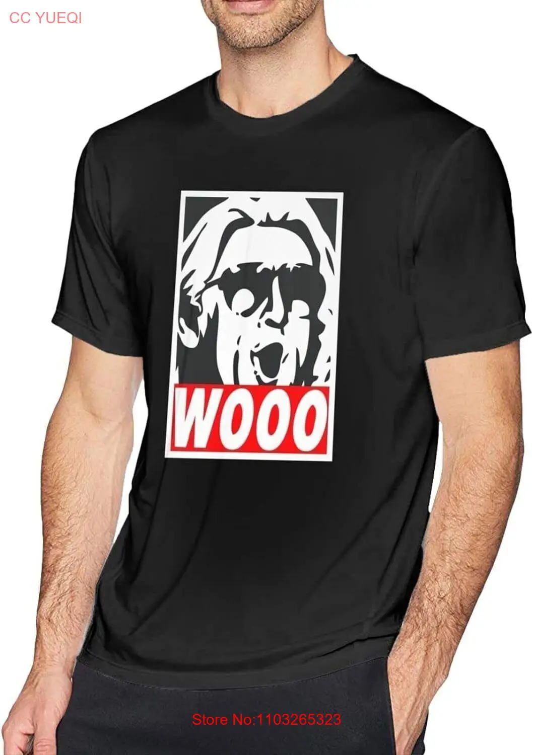 Классическая футболка с коротким рукавом в стиле унисекс