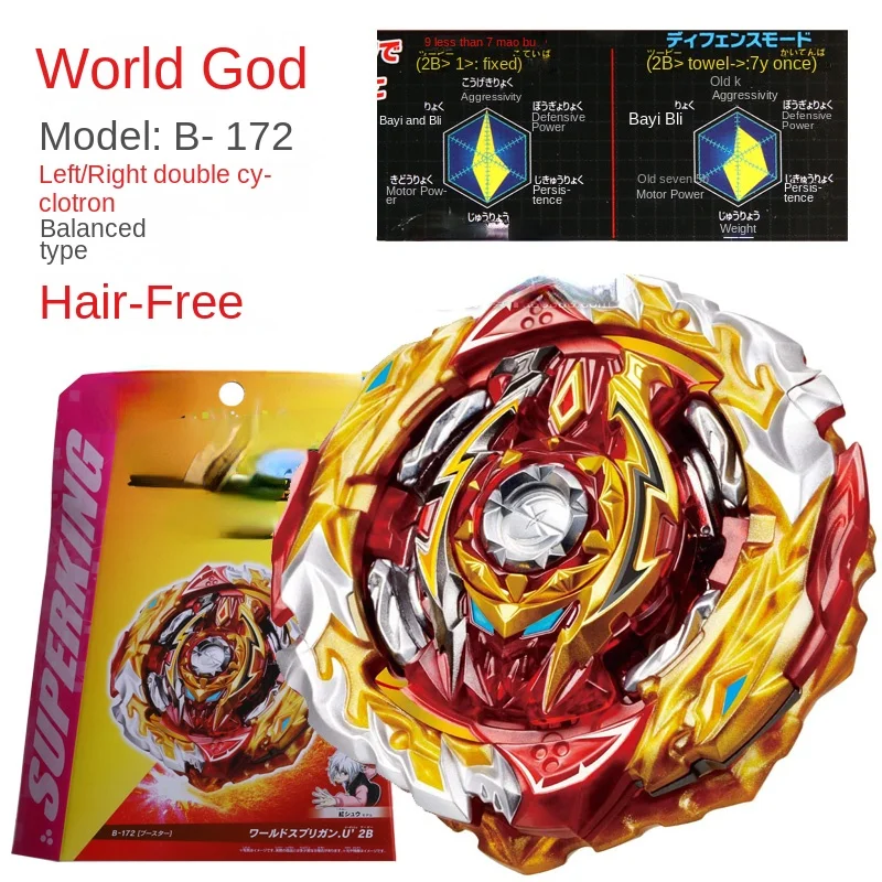 

Burst Spinning Top World Giant God Super King Boy Toy