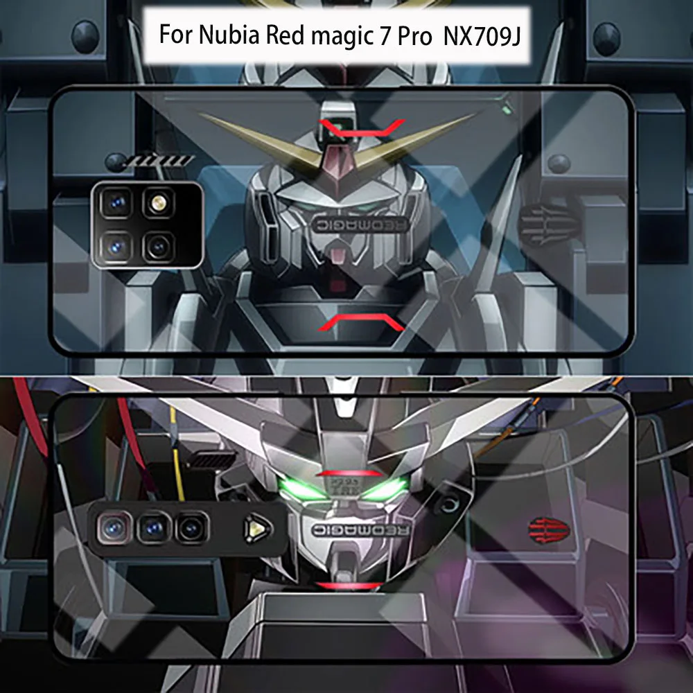

Чехол Prottect для Nubia Redmagic 7 Pro NX709J, твердая задняя крышка из закаленного стекла для Nubia Red magic7 Pro NX709J, ударопрочный чехол