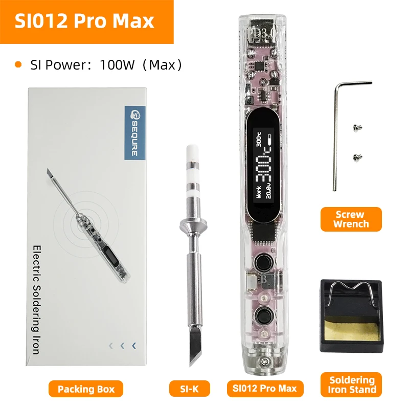 SEQURE Si012 Pro Max Портативный паяльник