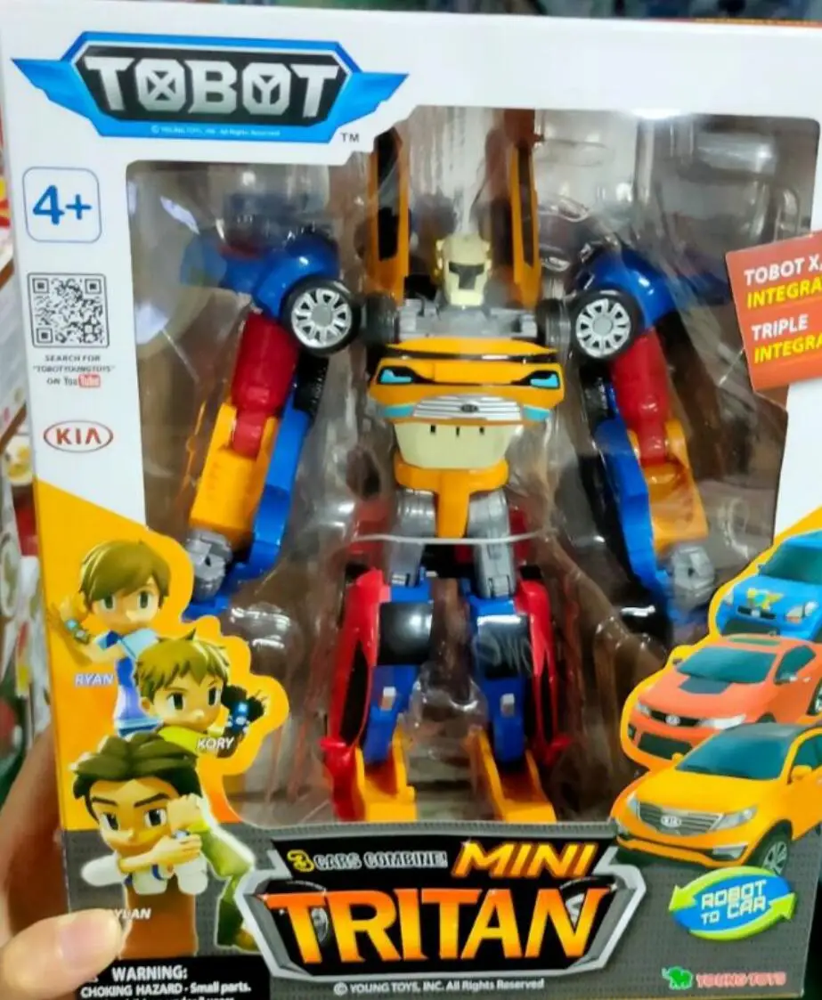 

ABS Tobot Transformation Robot Toys Korea Cartoon Brothers Anime Tobot Deformation Car Airplane Toys for Child Gift 10