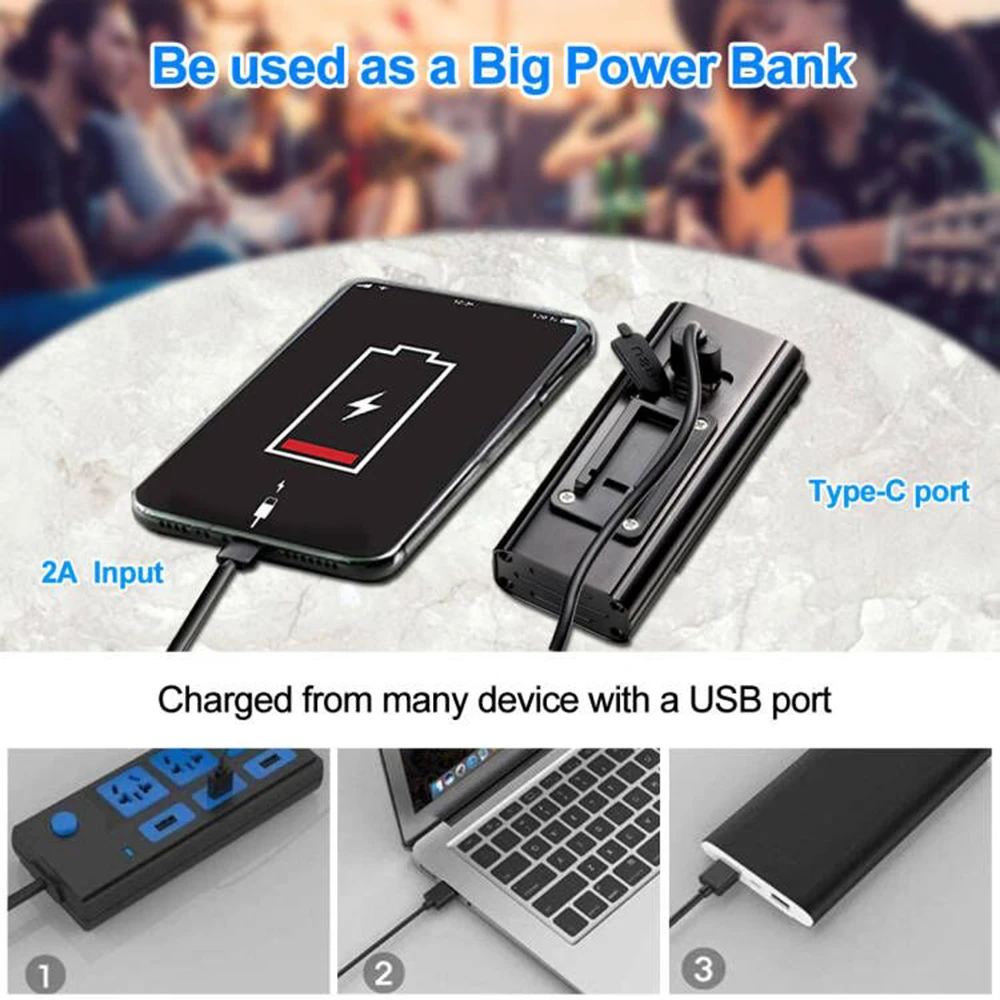 Водонепроницаемый передняя фара для велосипеда светильник USB Перезаряжаемые