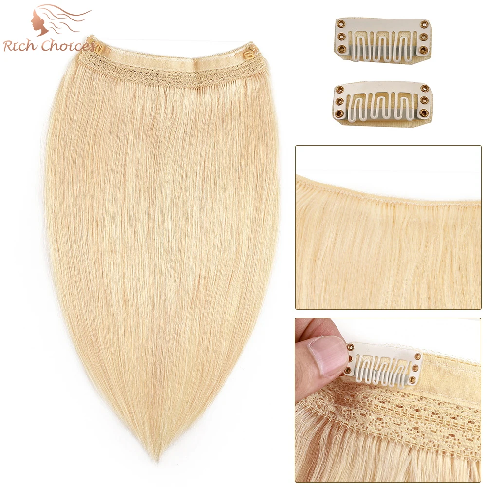 

Rich Choices Invisible Wire No Clips In Hair Extensions Secret Fish Line Hairpieces Thick Hair Extensions Human Hair For Women