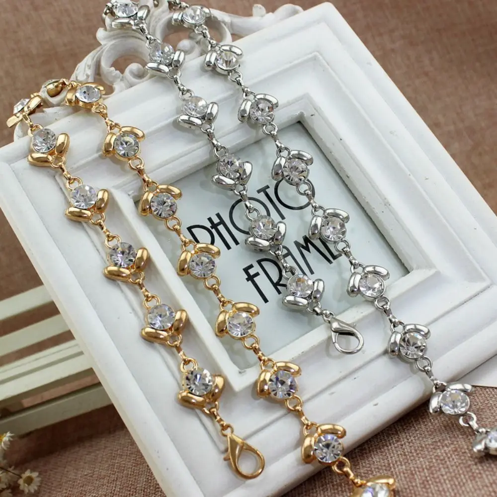

Fashion Dress Elegant Casual Thin Skinny Waistband Crystal Waist Band Rhinestones Slim Cummerbands Metal Chain Belt
