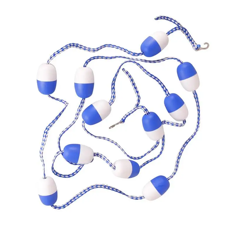 

Pool Safety Rope & Float Kit 18.04ft Swimming Pool Safety Float Line Divider Rope Kits 18.04ft Safety Line With Assembled