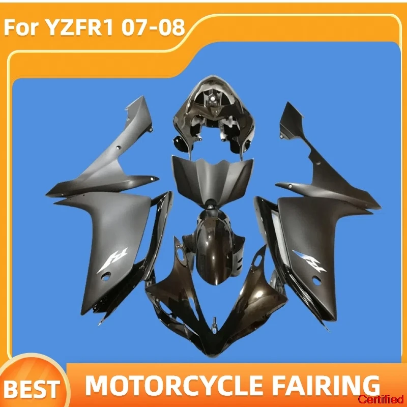 Новый комплект обтекателя из матового черного АБС-пластика CustoM для 2007 2008 YZF-R1 07 08