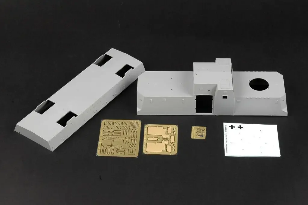 Trumpeter 01511 1/35 Немецкий комплект пластиковой модели BP-42 Kanonen & Flakwagen для сборки