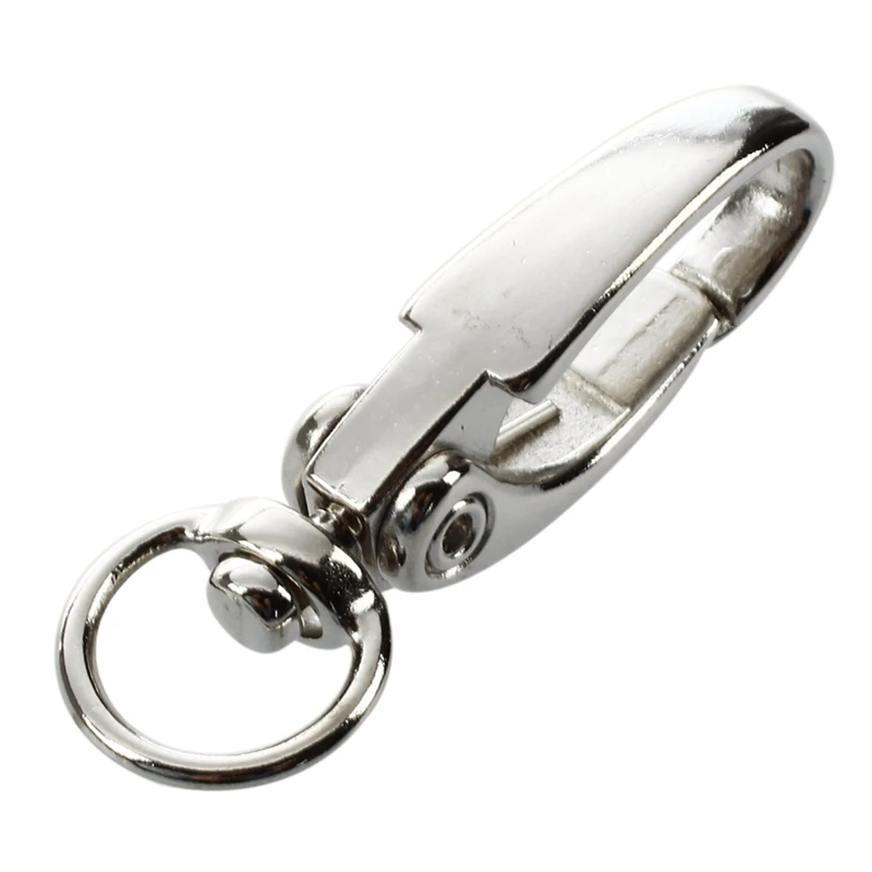 

40 Pcs D Swivel Trigger Clips Hooks Metal Key Ring Lobster Clasps