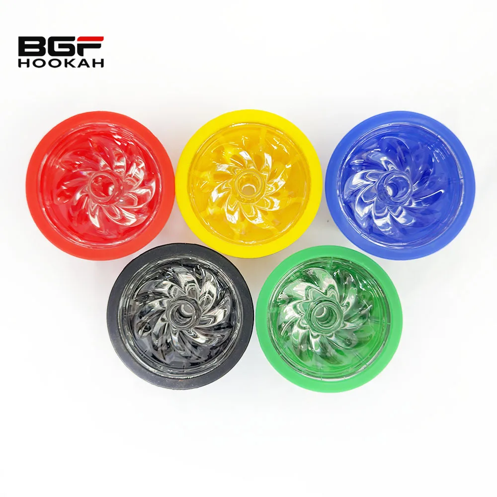 

Multi Color Samsaris Vitria III Silicone Shisha Narguile Bowl Chicha Cachimbas Hookah Accessories