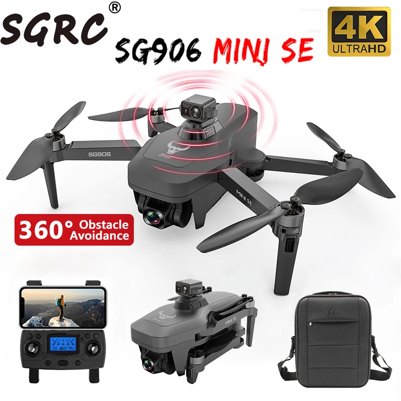 

SGRC SG906 Mini SE GPS Drone 4K Profesional Camera Dron 5G WiFi With Obstacle Avoidance Brushless Motor RC Quadcopter VS KF102