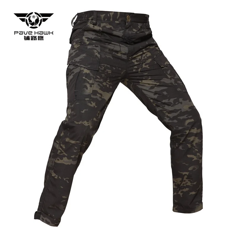 

Plus Size 5XL Men's Tactical Military Pants Wearproof Breathable Multi Pocket Cargo Pant Outdoor Hiking Training Plaid Trousers