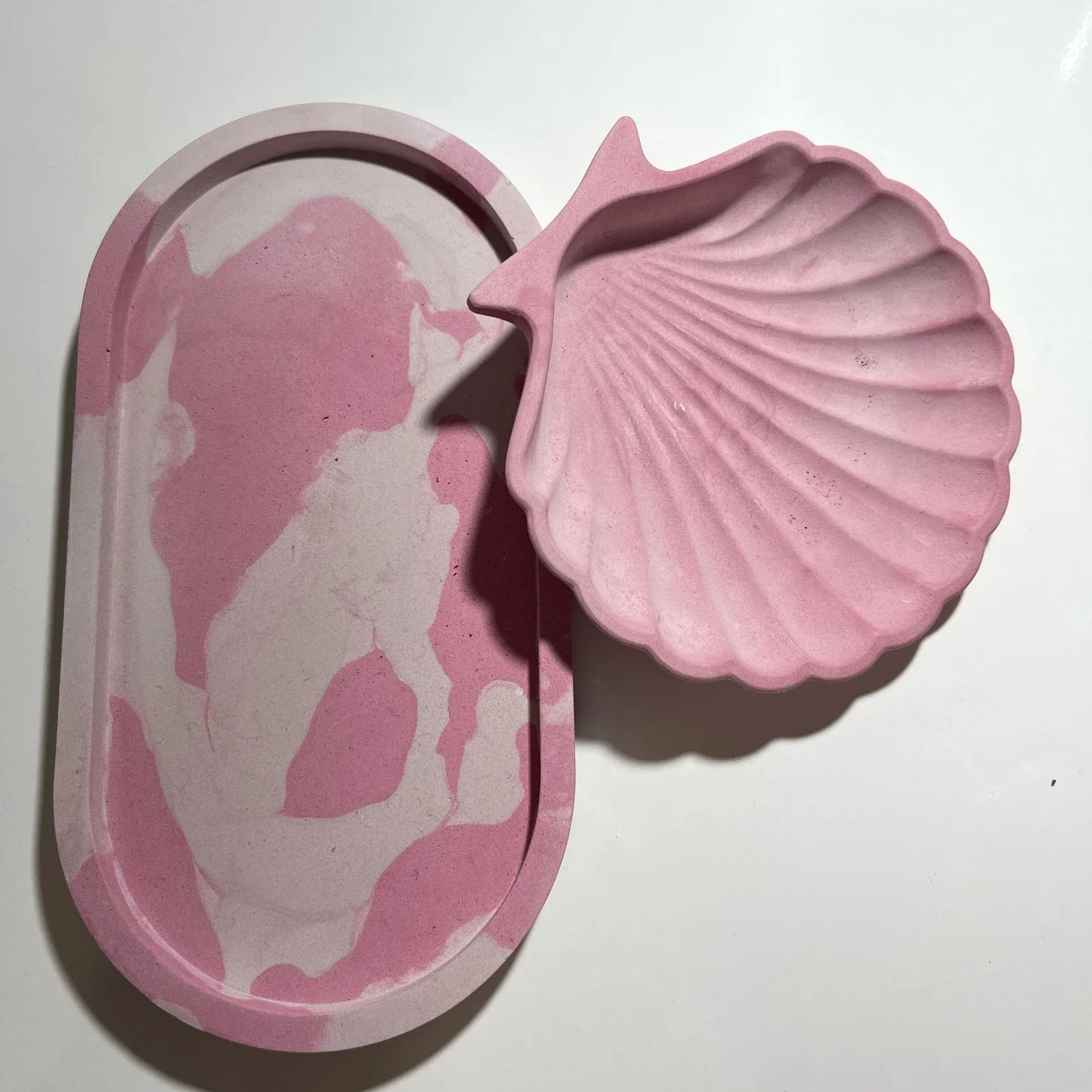 Coaster Silicone Mold Epoxy Storage Tray Pallet Gypsum Concrete Mould DIY Ceramic Clay Casting Tool Decor Craft