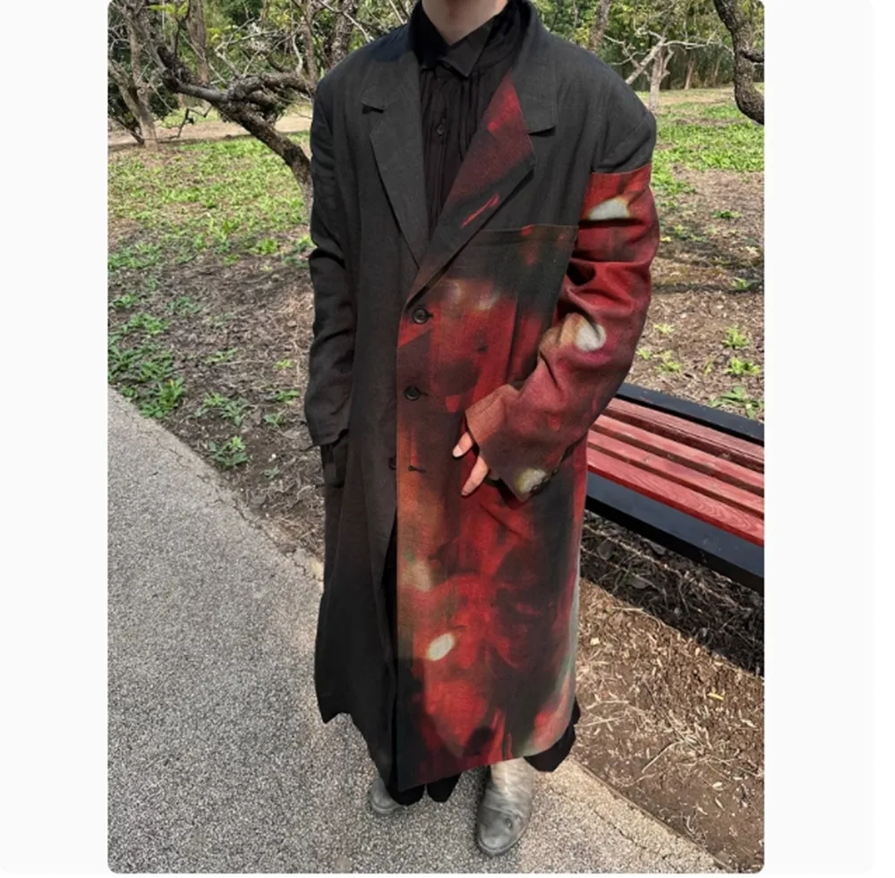 Новинка 2024 Повседневная Свободная Мужская ветровка FANDISHI в японском и корейском