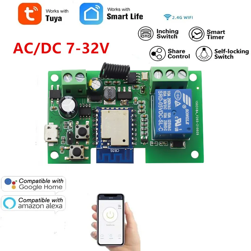

Scimagic-RC беспроводной модуль переключения Tuya Smart Home 433МГц