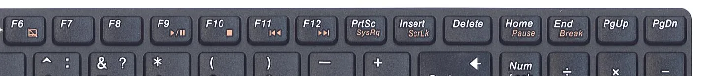 Клавиатура для Lenovo IdeaPad G500 черная с черной рамкой версия 2