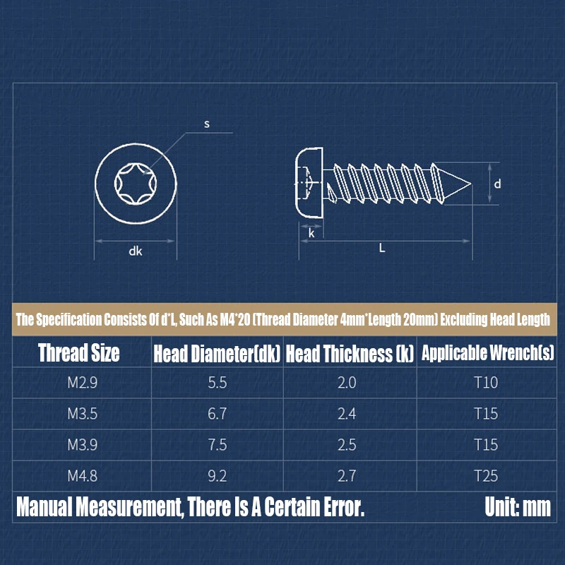 Рисунок 2 - Самонарезающий винт M2