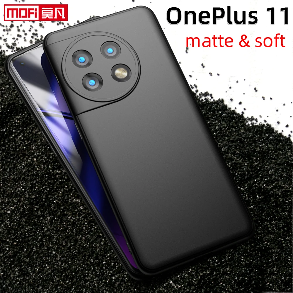 

Матовый чехол для oneplus 11 чехол oneplus 11, Ультратонкий Мягкий силиконовый чехол из ТПУ на заднюю панель, нескользящий чехол One Plus 11