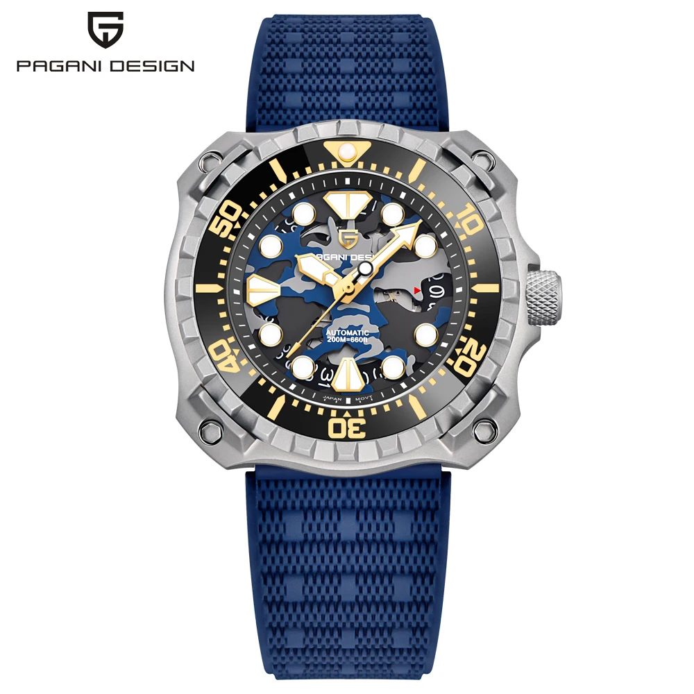 

PAGANI Дизайн 2022 Новые Роскошные автоматические мужские часы, сапфировый кристалл, новая коллекция мужских механических часов
