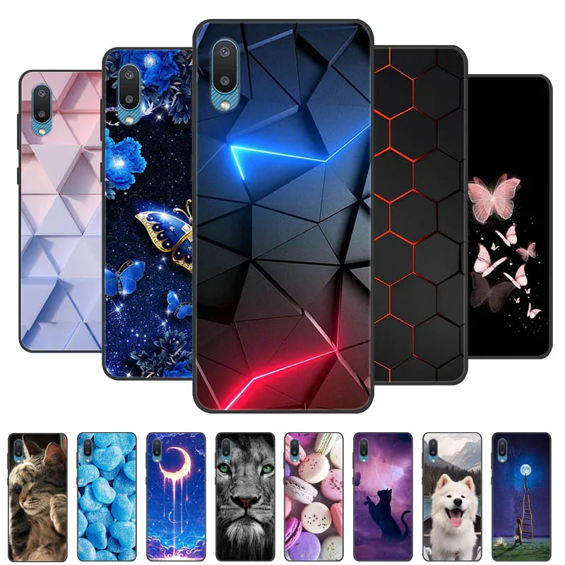 

Cases For Samsung Galaxy A02 Fashion Soft Silicone TPU Case Back Covers For Samsung A02 Phone Case a 02 A022F 6.5'' Fundas Coque